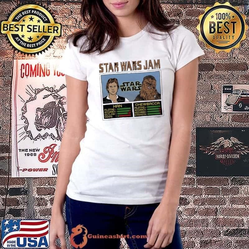 Han and Chewbacca Star Wars Jam shirt
