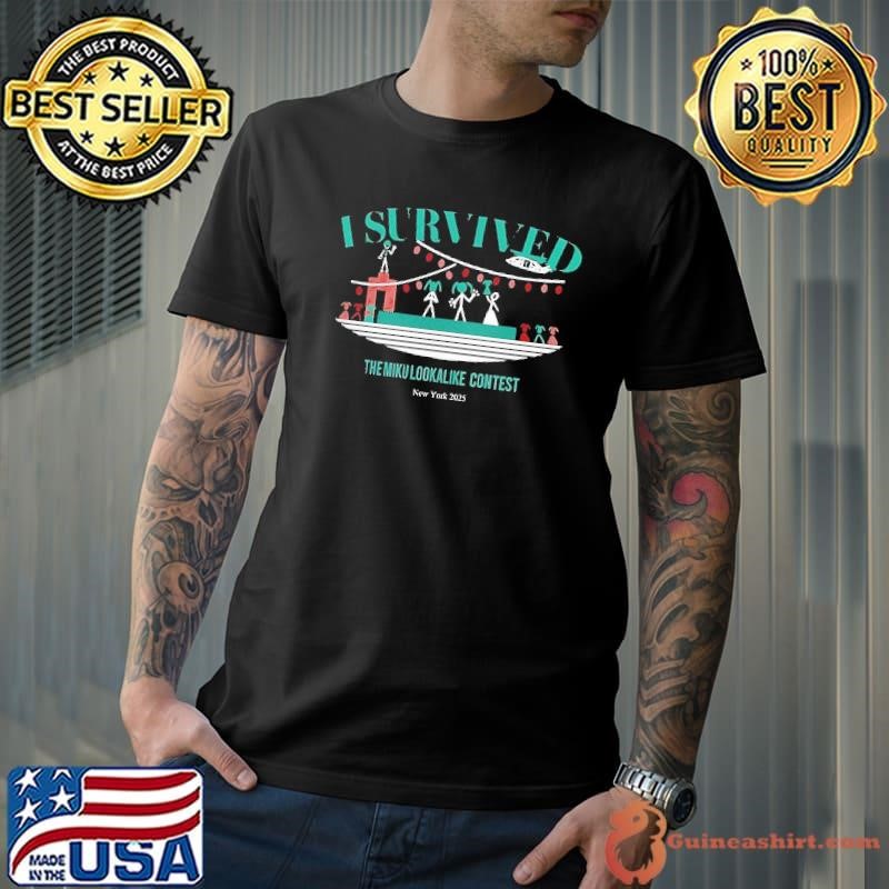 I survived the miku lookalike contest New York 2025 Unisex