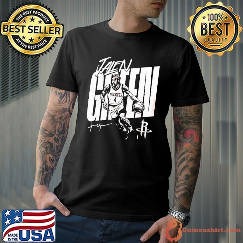 Jalen Green Houston Rockets basketball player vector Unisex