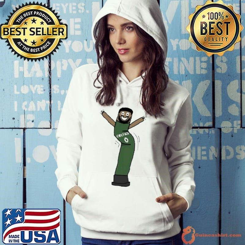 Jayson Tatum Inflate-Tum Boston Celtics Cartoon Hoodie