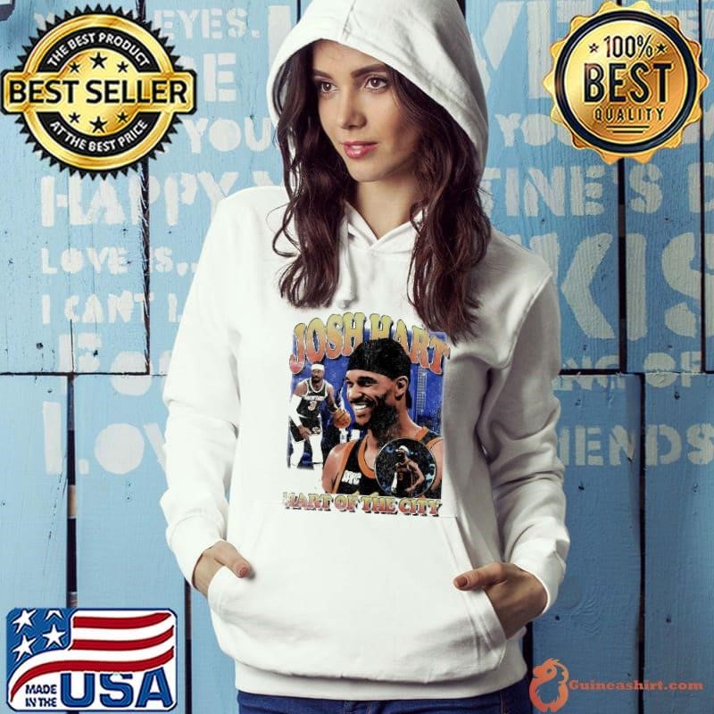Josh Hart Hart of of the city New York Knicks graphic Hoodie