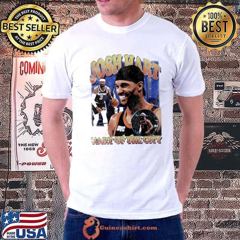 Josh Hart Hart of of the city New York Knicks graphic Unisex