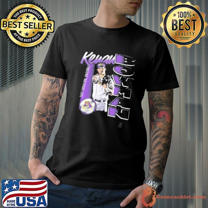 Kenan Bowman East Carolina Pirates baseball NCAA Division I Portrait Unisex