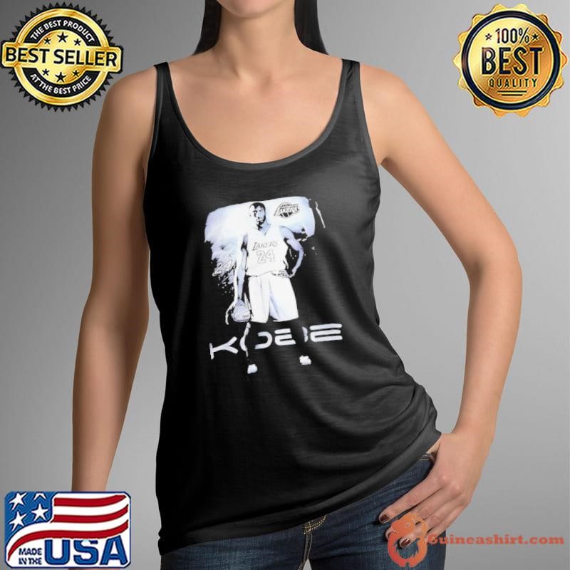 Kobe Bryant Los Angeles Lakers NBA basketball pose shirt