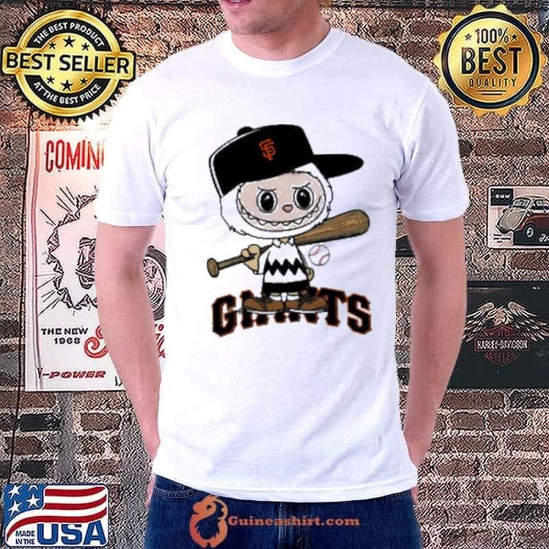 Labubu Charlie Brown San Francisco Giants Unisex