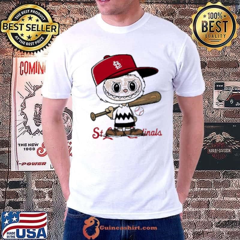 Labubu Charlie Brown St Louis Cardinals Unisex