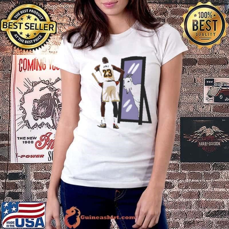 Lebron James Goat shirt