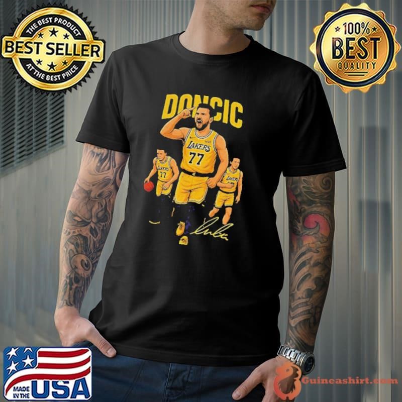 Luka Doncic Los Angeles Lakers basketball NBA signature Unisex