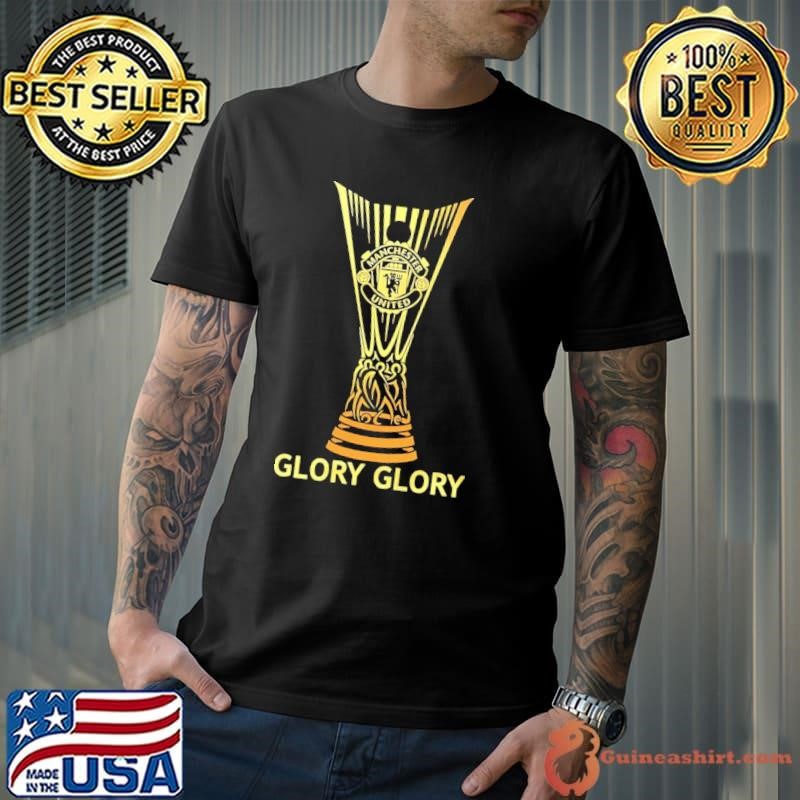 Manchester United Glory Glory Cup logo shỉt Unisex