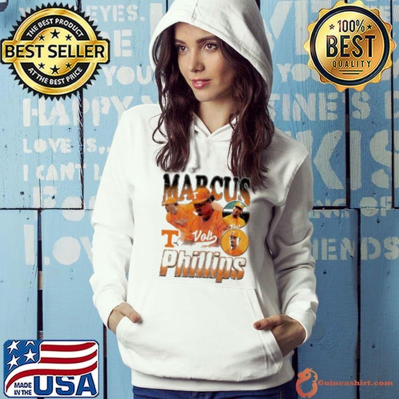 Marcus Phillips Tennessee Vols Baseball NCAA Division I 2025 90s Graphic shirt