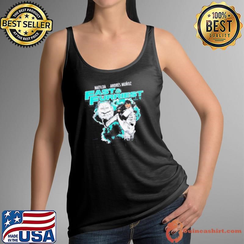 Matilda Andres Muñoz Fast & Furriest Seattle Mariners MLB Graphic shirt