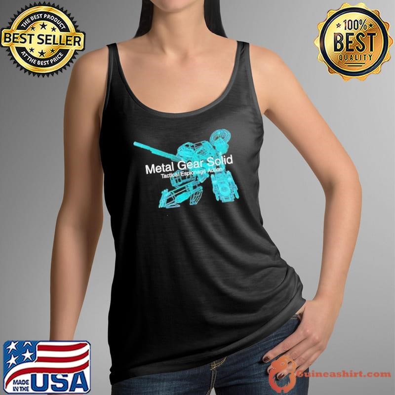Metal Gear Solid tactical espionage action shirt