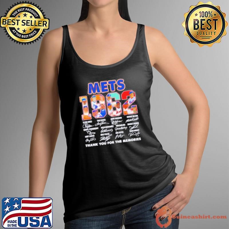 Mets 1962 thank you for the memories shirt
