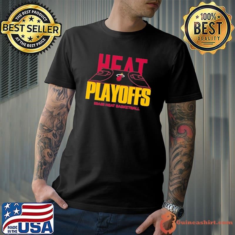 Miami Heat basketball court NBA playoffs shirt