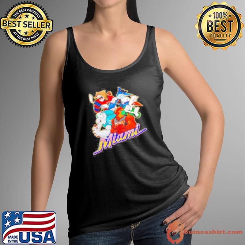 Miami sports mascot shirt