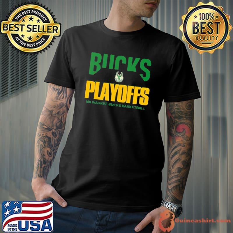 Milwaukee Bucks basketball court NBA playoffs shirt