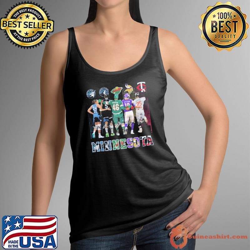 Minnesota Lynx Timberwolves Minnesota Wild Vikings Minnesota Twins Shirt