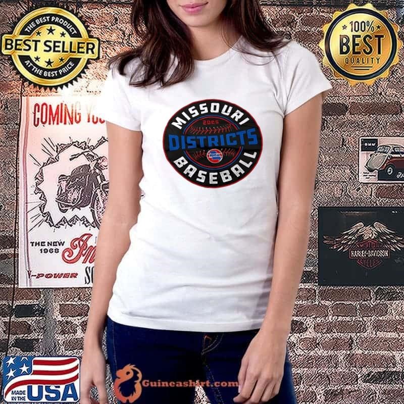 Missouri baseball districts 2025 shirt