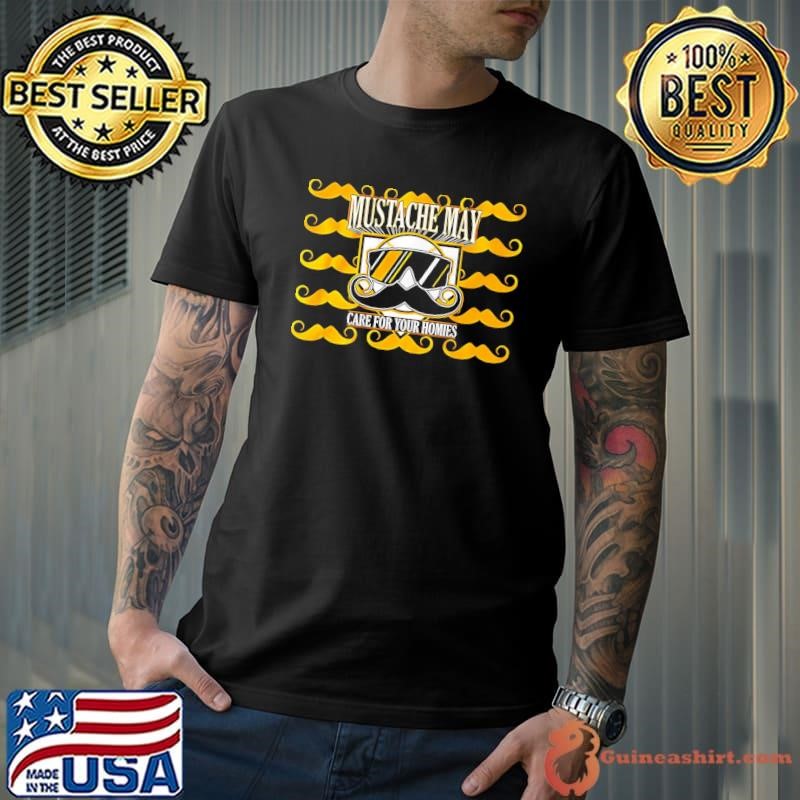 Mustache May care for your homies Pittsburgh Pirates baseball Unisex