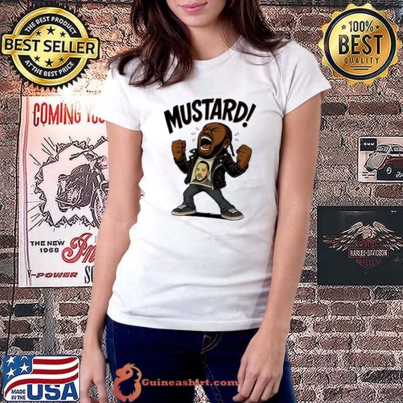 Mustard Kendrick Lamar caricature Ladiestee