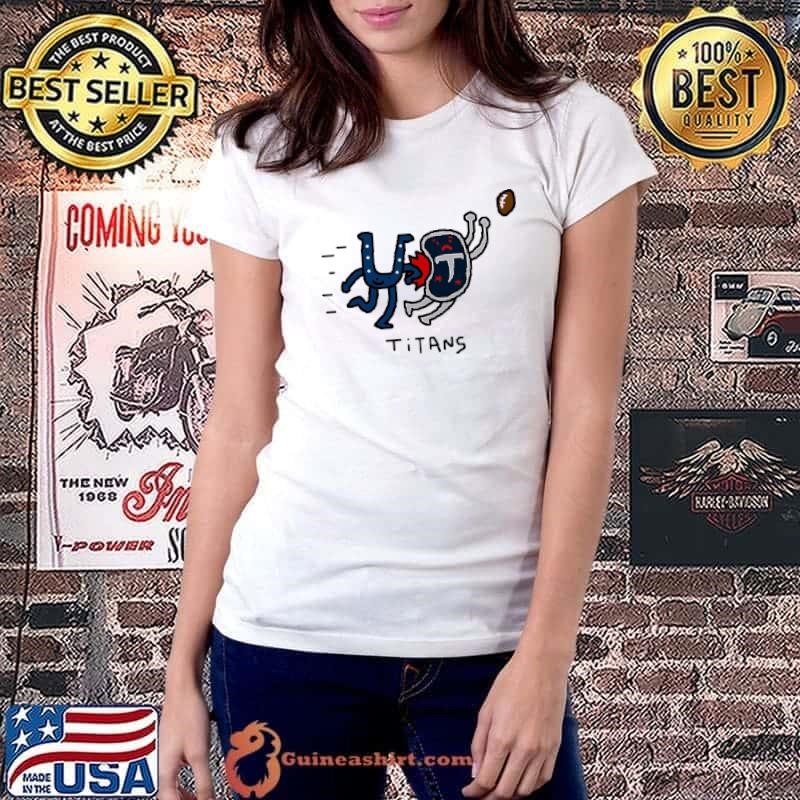 NFL Indianapolis Colts beat Tennessee Titans mascot logo shirt