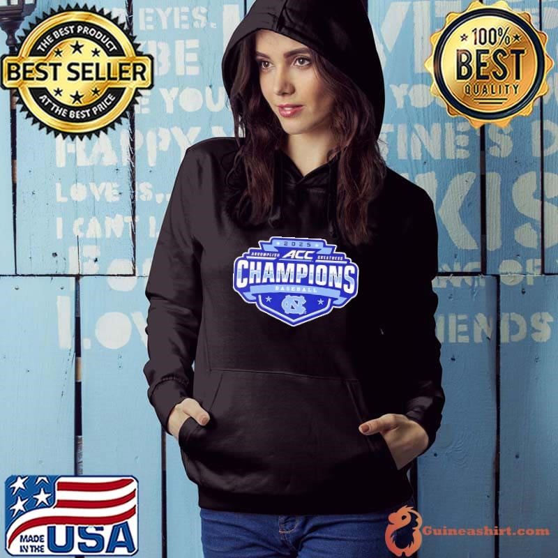 North Carolina Tar Heels 2025 ACC Champions baseball logo Hoodie