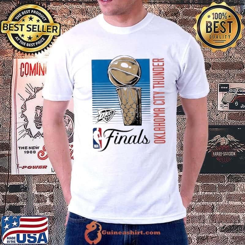 OKC Thunder Finals Retro Lines 2025 shirt