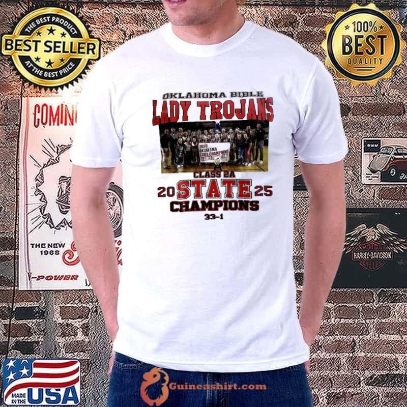 Oklahoma Bible Lady Trojans class 2A State Champions 2025 Unisex