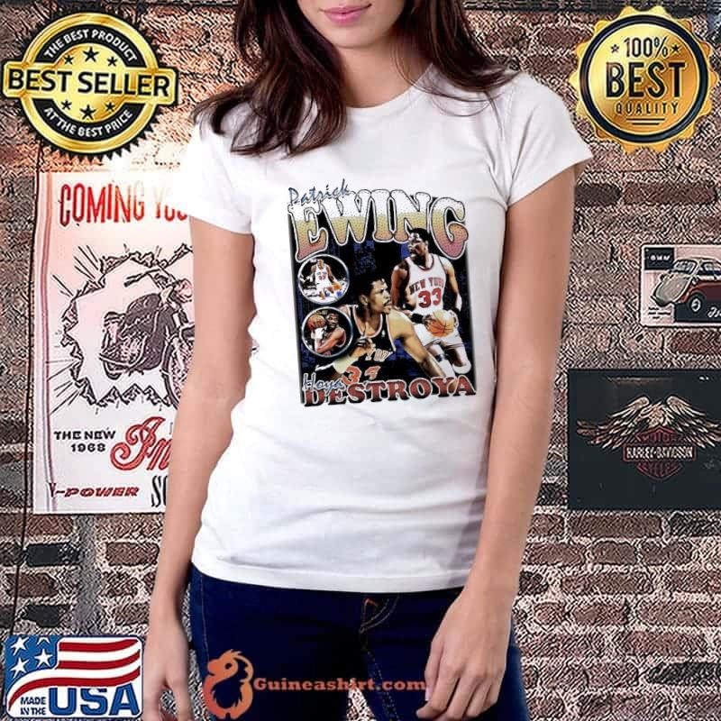 Patrick Ewing Hoya Destroya shirt