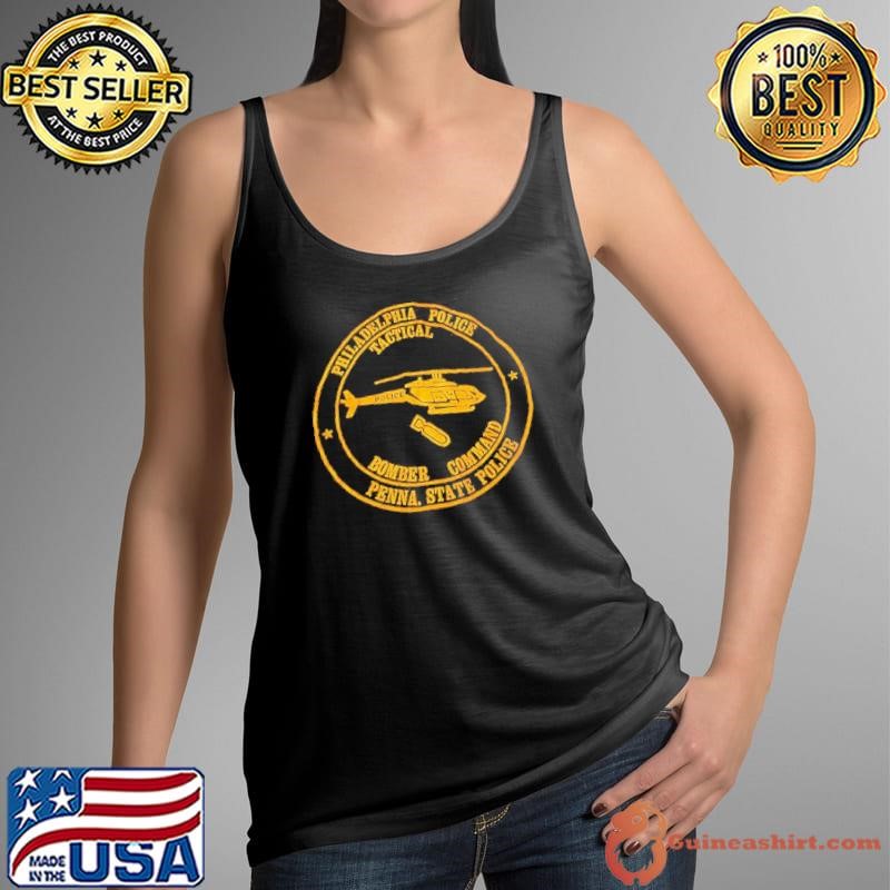 Philadelphia Police Penna State Police Bomber Command shirt