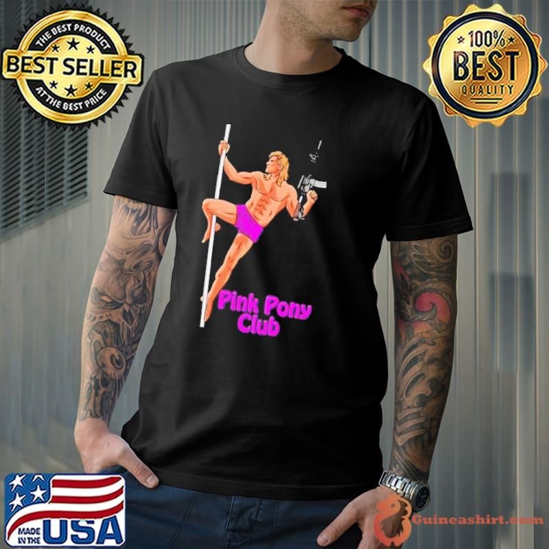 Pink Pony Club with gun shirt