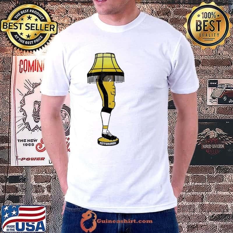 Pittsburgh football leg lamp shirt