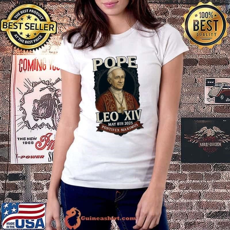 Pope Leo XIV Pontifex Maximus May 8th 2025 Ladiestee