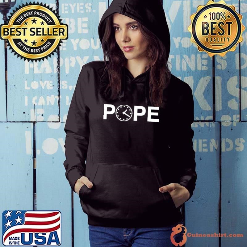 Pope clock Hoodie