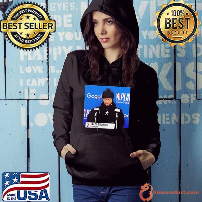 Press Conference Jalen Brunson New York Hoodie