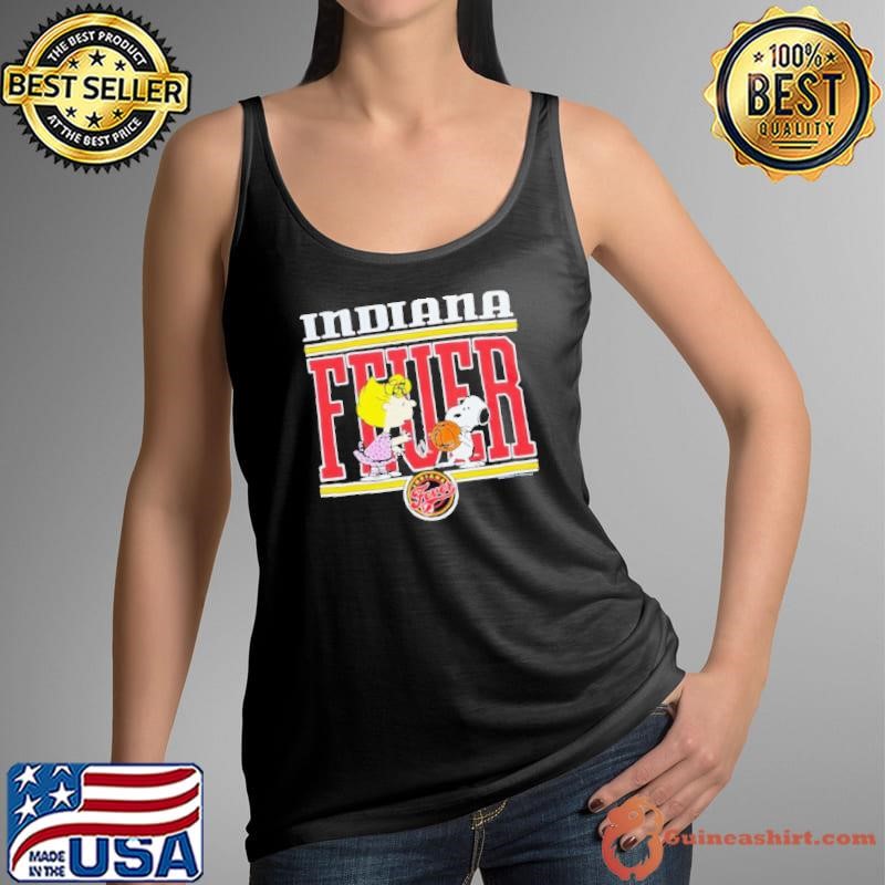 Sally Brown and Snoopy Indiana Fever basketball 2025 shirt