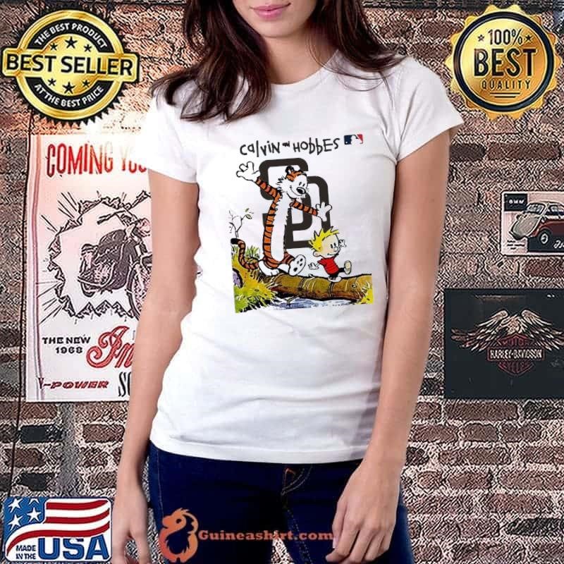 San Diego Padres x Calvin and Hobbes shirt
