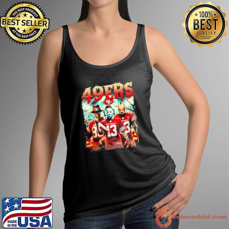San Francisco 49Ers Halloween Horror Characters shirt