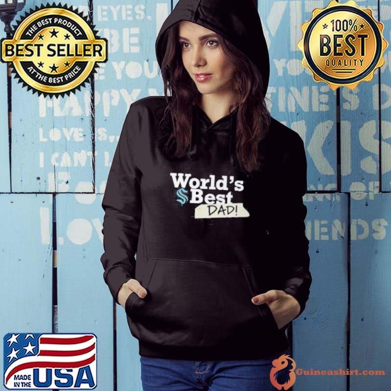 Seattle Kraken World’s Best Dad Hoodie
