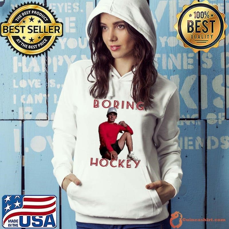 Seth Jarvis Boring Hockey Hoodie