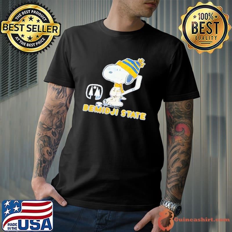 Snoopy Bemidji State NHL Ice Hockey shirt
