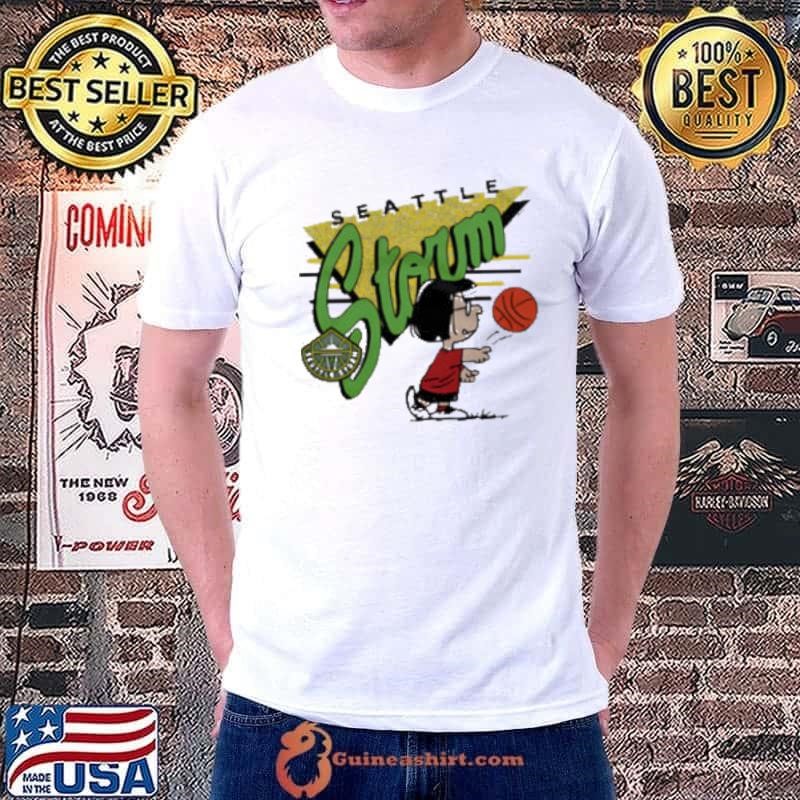 Snoopy Peanuts Marcie x Seattle Storm basketball Unisex