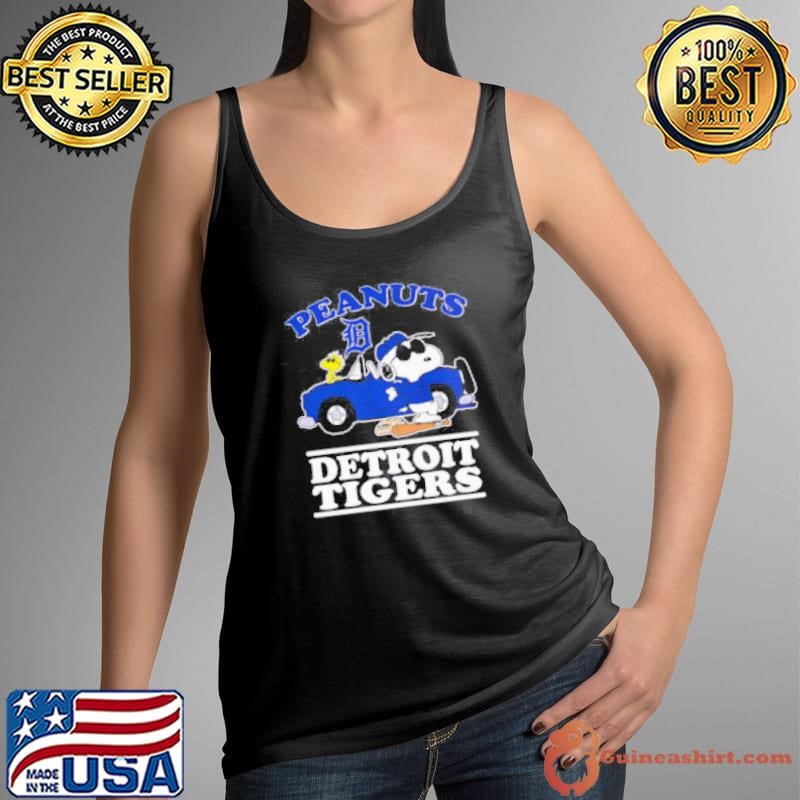 Snoopy and Woodstock Peanuts Detroit Tigers shirt