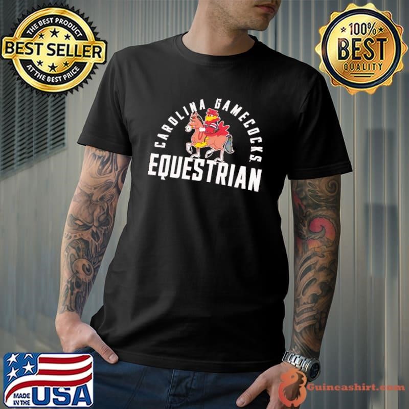 South Carolina Gamecocks equestrian Cocky mascot shirt