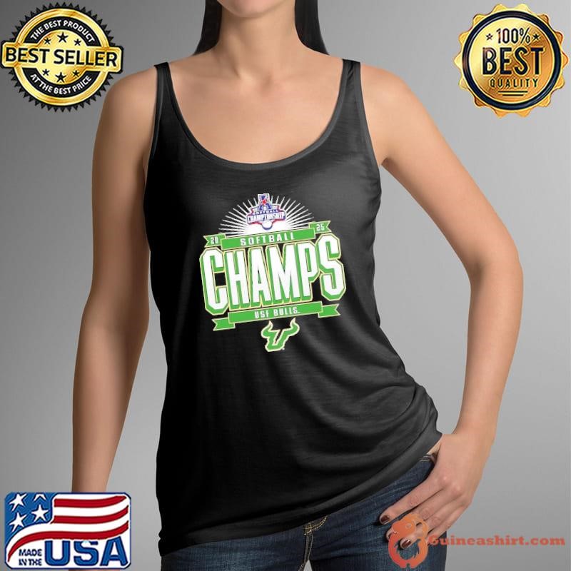 South Florida Bulls 2025 AAC Softball Conference Tournament Champions shirt