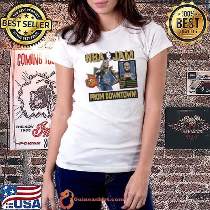 Stephen Curry Golden State Warriors NBA Jam Ladiestee