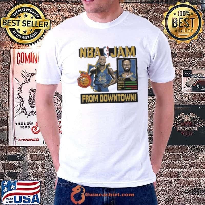 Stephen Curry Golden State Warriors NBA Jam Unisex