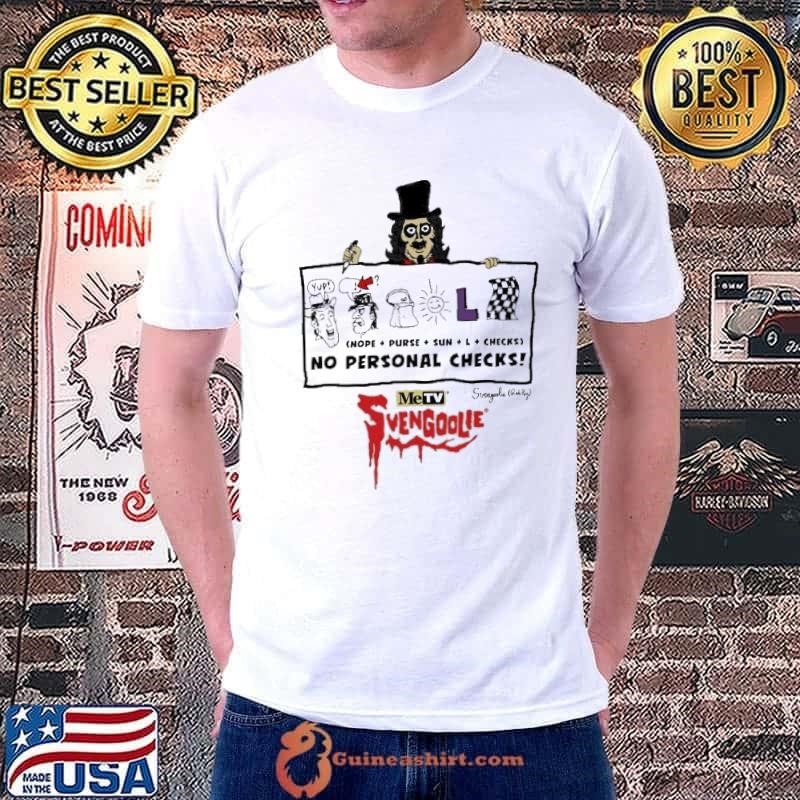 SvenGoolie no personal checks shirt