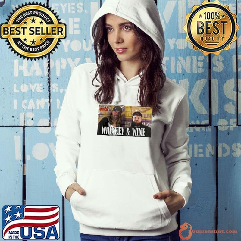 T-Bob Hebert Whiskey and Wine parody Hoodie