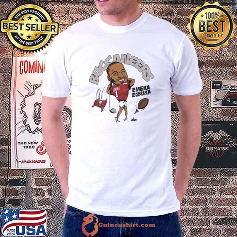 Tampa Bay Buccaneers Emeka Egbuka 1 cartoon football player Unisex